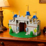 Medieval Knight Castle Building Blocks Set,Comes With 12 Knights Figures,Compatible With Lego Medieval Town Square Toys,For Adult And Children Ages 6+, 607016