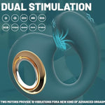 Clitoral Sucking Vibrator Adult Sex Toys For Women, 2-In-1 G Spot Dildo Vibrators With10 Vibrating & Sucking Modes, Nipple Sucker Toys Clit Stimulator For Couple Or Solo Fun