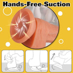 7 Inch Realistic Liquid Silicone Dildo With Strong Suction Cup Flexible Skin Texture G-Spot Stimulation Anal Dildos Adult Sex Toy For Women Men Couple Compatible With Strap-On Harness