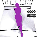 Bed Bondaged Restraints Sex Kit For Couples Under King Bed Women Sex Tied Down Straps For Ankles And Wrists Spreader Bars Adult Play Queen Bed Sex Handcuffs Sm Bonage Set For Bedroom Toys Sweater