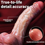 Sex Toys Realistic Dildo For Women - 8.5 Inch Soft Silicone Material Jerkable Skin For G Spot And Vaginal Anal Sexual Stimulation?Thick Suction Cup Dildo Adult Toy For Female Pleasure & Couple Games