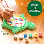 Mosaic Turtle Stepping Stone Kit for Kids Ages 8+, Includes 6 Paints