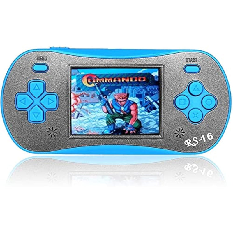 Handheld Game For Kids - Rs16 Portable Classic Controller 260 Game 2.5 Inch Lcd Retro Arcade Video Game System Children'S Birthday Gift (Blue)