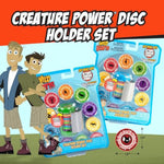 Wild Kratts Chris Creature Power Disc Holder Set w 20 Discs -Figure Toy for Pretend & Dress Up Play-Includes 15 Exclusive Power Discs -Officially Licensed Toys for Children-Gift for Kids Boy Girl