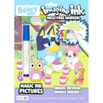3 Pack Mess-Free Imagine Ink Coloring Books for Kids with Stickers