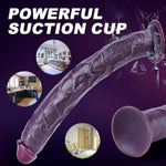 16.5 Inch Realistic Silicone Huge Dildo,Thick Giant Long Dildo With Strong Suction Cup, Xxl Large Big Penis Anal Sex Toy For Clitoral Vaginal And G-Spot Anal Massage For Men And Women Advanced Users