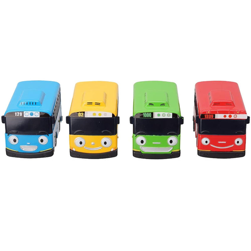 Tayo Gani Lani Rogi The Little Bus Tayo Special Metal Vehicles Set 4Pcs