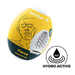 Masturbator Egg - Stroker For Male Masturbation, Portable Pleasure Sleeve, Super-Stretchy, No Lubricant Required, Disposable, Single-Use (Fierce)