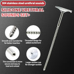 304 Stainless Steel Urethral Dilator Sound Sex Toys-Catheters & Sounds Adult Toy Male Penis Plugs, Urethral Stimulation Toy Male Masturbator, Equipped With Urethra Sound Suction Cup(0.24 Inch)