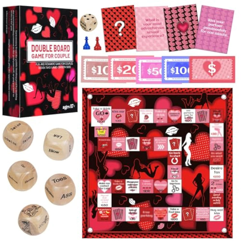 Adultopoly Adult Sex Board Games Sex Games For Couples Board Game For Date Night Sex Dice Adult Couple Toys Sex Position Couples Sexy Gift Sets Erotic Game Night