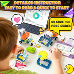 50-In-1 Robot Kit, 438 Pcs Diy Educational Science Kit, Multiple Model Stem Toys, Building Experiment Toys For Ages 6-13 Boys Girls, Ideal Gift For Christmas, Holidays (8025E)
