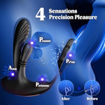 Sex Toys For Men, Anal Vibrator Prostate Massager With Cock Ring, Male Sex Toys With 10 Kneading Modes & 10 Vibrating Modes, Anal Sex Toys Adult Toys For Men