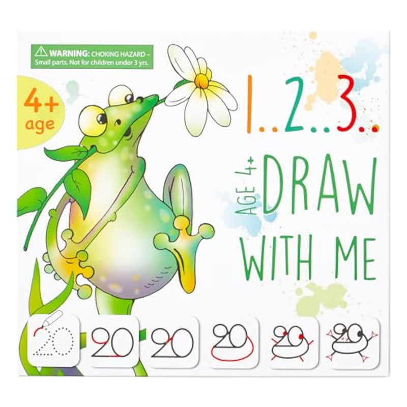 Educational Toy for Preschoolers: Draw and Trace Numbers for Girls and Boys Aged 3-6