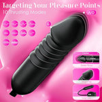 Dildo Vibrator Women Sex Toys - App Control Rose Sucking Vibrater & Vibrating & Thrusting Dildos For Clit Nipple G Spot Anal Stimulation, 10 Modes Tongue Sucker Adult Toy For Couples Games