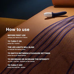 Billy 2 Vibrating Prostate Massager, Anal Vibrator For Men With 8 Pleasure Settings, Smooth And Rechargeable Anal Plug, Anal Toys For Men, Mens Prostate Toy, Deep Blue