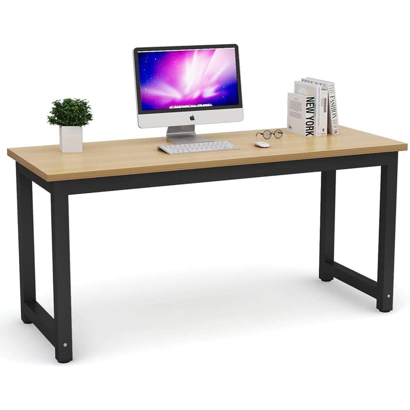 Computer Desk, Large Office Desk Computer Table Study Writing Desk For Home Of