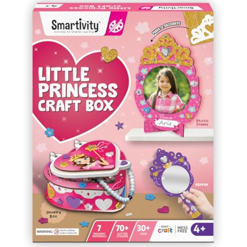 Little Princess Craft Box for Girls Ages 4-8 Years Old