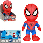 Marvel Plush Swim Toy Set - Bundle With 16" Bath Time Toy Plus Stickers, More | Marvel Spiderman Water Bathtub Toy For Kids, Boys, Girls