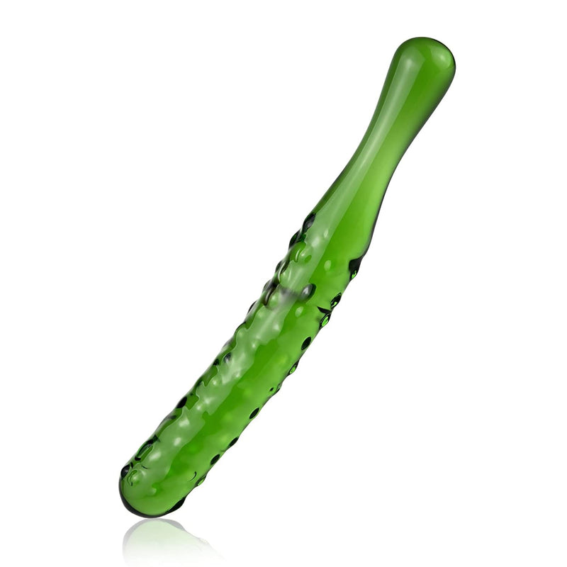 Glass Wand Anal Plug Crystal Cucumber Butt Plug Glass Anal Dildo Prostate Massager Sex Toy For Male Female Masturbation
