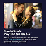 Reach G, App-Controlled Wearable Vibe, Adult Sex Toys For Women, 20 Vibrating Modes, Sexual Pleasure Tools For Women, Clitoris & G Spot Vibrator For Women W/Adjustable Harness