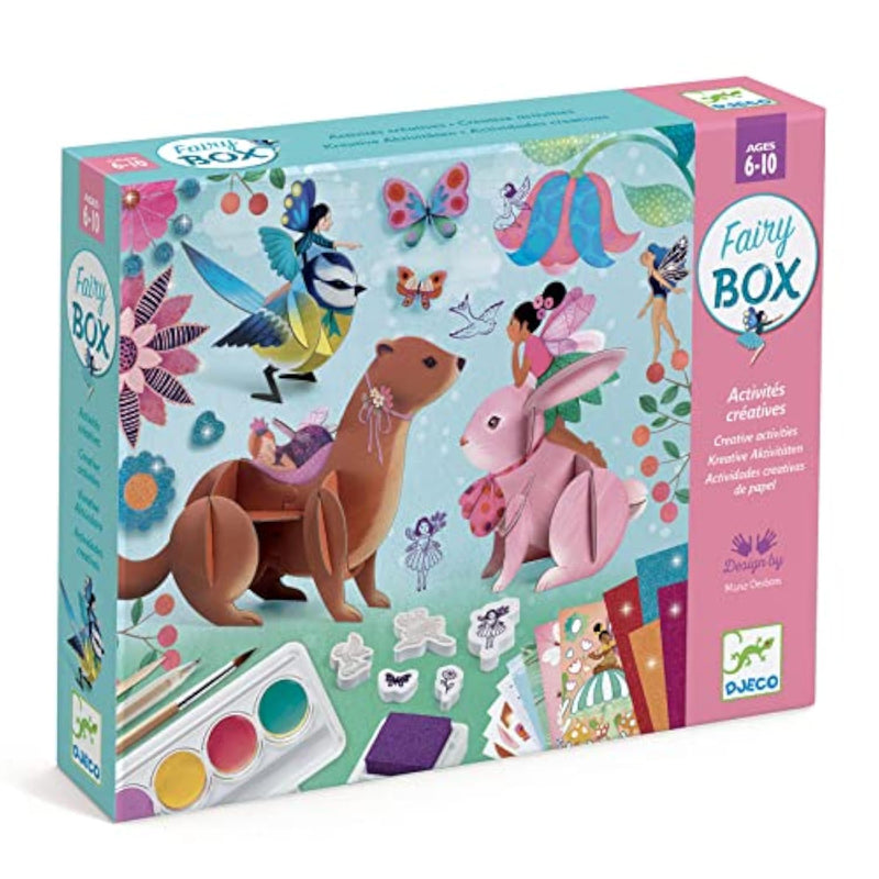 Kids' Fairy Craft Kit by DJECO, Medium Size, Artistic Fun for Children