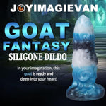 8.89In Fantasy Monster Dildo - Extra Thick Colorful Silicone Dragon Cock With Strong Suction Cup,Hands-Free Play,Prostate Massager Sex Toy(M)