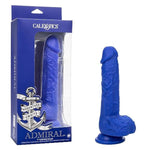 Admiral 7" Vibrating Sailor Realistic Dildo, Rechargeable Vibrator - Se-6018-10-3