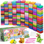 Air Dry Clay Modeling Magic Kit for Kids with 138 Vibrant Colors