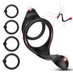 Penis Ring,Silicone Cock Ring, Adult Couple Sex Toys, Penis Sleeve, Cock Sleeve,Cock Sexual Stimulation Device,Anal Stimulator For Couples,Different Sizes Mens Cock Ring, Stronger Longer Harder (03)