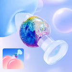 Liquid Silicone Butt Plug Spiral Anal Plug Anal Trainer G-Spot Stimulator Prostate Massager Adult Sex Toys For Men Women Couples (S)