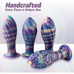 Silicone Analplugs Dildo, Tapered Tip Fantasy Dildo Trainer With Suction Cup, Waterproof Sex Toy For Women Men Massage Masturbator, 6.2 Inches