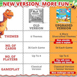 Upgraded Kids Card Games Pack, 6 Decks, Go Fish, Old Maid, Crazy Eights, Memory Match, Slap Jack, War, Playing Cards, Easter Basket Stuffers, Stocking Stuffers