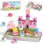 Mini Magnetic Blocks, Magnetic Blocks Travel With Portable Iron Storage Box, 35Pcs Magnet Building Blocks For Toddlers, Stem Educational Magnet Toys For Ages 3 4 5 6 7 8 Boys Girls, Unicorn