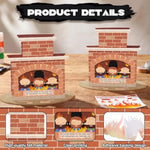 24 Sets Fiery Furnace Bible Craft Kits, VBS Sunday School Christian Felt Activity