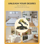 Handbag Sex Machine, Portable Thrusting Sex Machine With Vibration Dildo For Women Men Couples, Automatic Adult Sex Toys Dildo Machine For Vaginal Anal Massage Masturbation, Black