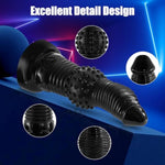 Xxl Extra Huge Anal Dildo With Thick Anal Beads Butt Plug Dildos Vaginal Prostate Massage Stimulation Sex Toys With Strong Suction Cup For Female Male Gay Advanced Player