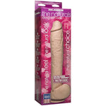 Doc Johnson The Naturals - 12 Inch Dong with Balls - Realistic FIRMSKYN Dildo with Removable Vac-U-Lock Suction Cup - F-Machine and Harness Compatible - for Adults Only, Vanilla