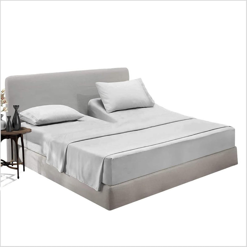 Top Split King Flex Head Sheet Set For Sleep Number Mattress Fits Deep Pocket