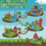 200 Pcs Magnetic Blocks - Upgraded Stem Building Toys For Kids Featuring 5 Colorful Animal-Shaped Blocks, Magnetic Tiles For Kids 3+ Boys And Girls Christmas Birthday Gifts