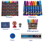 Sonic the Hedgehog Deluxe Art Activity Set with Carrying Tin and Art Supplies for Kids