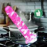 10 Inch Silicone Giant Thick Fantasy Dildo with Suction Cup, XL Extra Large Huge Monster Dildo Long Anal Penis, Realistic Colorful Creature Animal Pink Dildos Strap On Adult Sex Toy for Men Women
