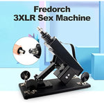 Automatic Sex Machine Thrusting Love Machine For Women Men Adult Sex Toy 3Xlr Connector Dildo Attachments Machine For Couples And Solo Play Thruster For Hands-Free Play (Base Version)