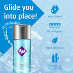 ID Glide 17 Fl Oz Natural Feel Water-Based Personal Lubricant