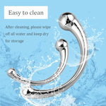 Massage G-Spot Stimulate Fetish Plug, Pure G Spot Metal Wand Anal Prostate Massage Stick Anal Plug Dildo Bedroom Sleeping Restraint Neutral Masturbation