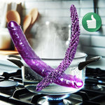 Double-Ended Extra Large Dildo Set, 18.1" Huge Realistic Long Dildo And 19.7" Dragon Monster Dual Dildos, Fantasy Double-Headed Penis Monster Adult Dual Toy, Anal Stimulation For Gay Lesbian Couples