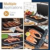 Oven Liners for Bottom of Oven - 3 Pack Large Heavy Duty Mats, 16.25”x23” Non-Stick Reusable Liner for Electric, Gas, Toaster Ovens, Grills - BPA & PFOA Free Oven Cleaning Kitchen Accessory (Black)