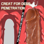 Extra Long Realistic Anal Dildo for Deep Hands-Free Sex Play - XXL Monster Dildos with Strong Suction Cup