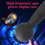 Mini Bullet Vibrators Adult Sex Toys For Woman Personal Massager For Women Mini Wand Massager Quiet & Waterproof 10 Patterns & 8 Speeds Or Woman & Couple Sex Pleasure (Black)