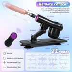 Sex Machine,Automatic Thrusting Dildo Machine For Women,21 Adjustable Modes,3Xlr Connector Sex Machine With Male Masturbator And Dildo Attachments,Adult Sex Toy For Women And Men,Couple