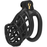Male Cock Cage Chastity Device -Chastity Cock Cage Device With 4 Active Sizes Rings Adult Sex Toy For Men Penis Exercise (Flat Ring)